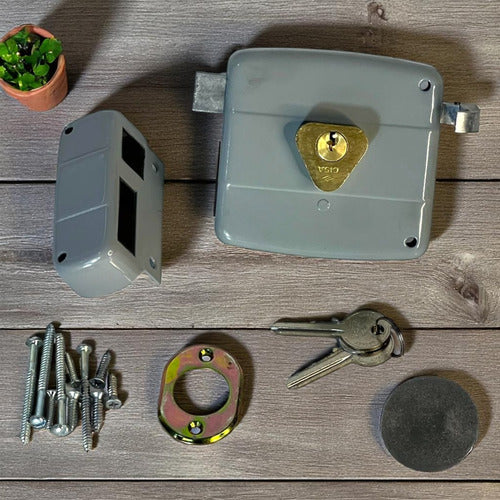 Cerradura Cilindro Fijo Derecha Clasica Visalock CISA