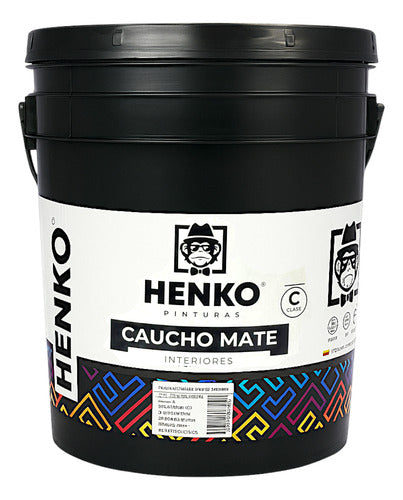 Pintura Caucho Tipo C Cuñete Henko