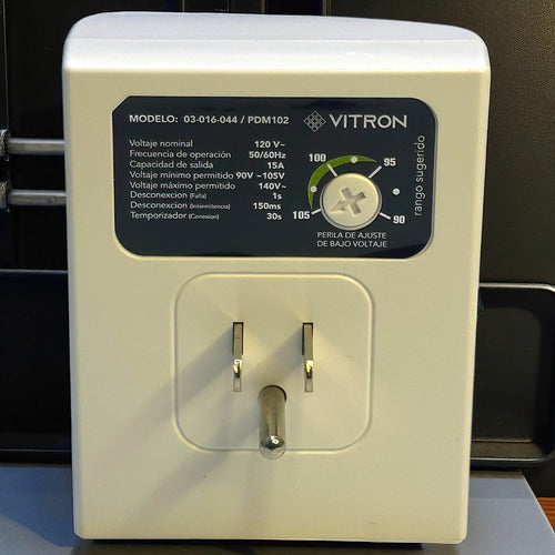 Protector De Voltaje De Gran Formato Vitron 120v