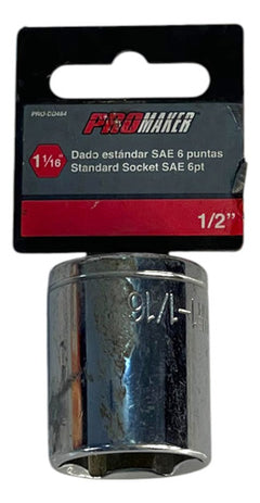 Dado 1/2  X 1 1/16  Std Sae 6pts Promaker
