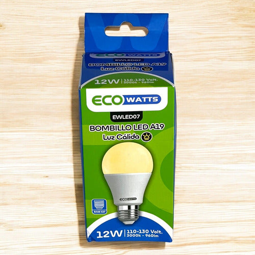 Bombillo Led 12w E27 Luz Calida Lumistar