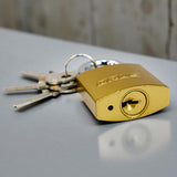 Candado De Bronce 30mm Orus