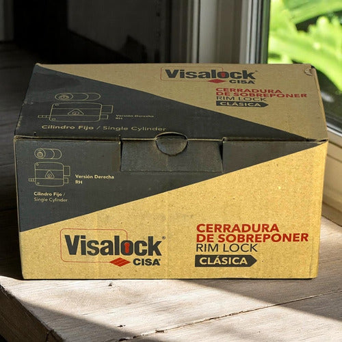 Cerradura Cilindro Fijo Derecha Clasica Visalock CISA