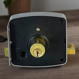 Cerradura Cilindro Fijo Gris 50121 Tauro
