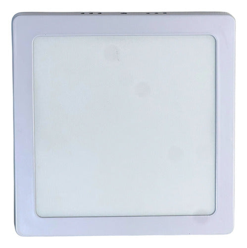 Panel Led Cuadrado Sobreponer 15w 6500k 85-265v Run
