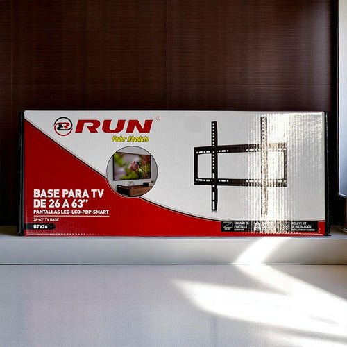 Soporte Base Para Tv De Pared 26  A  63  Run