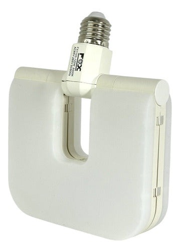 Bombillo Led Plegable 120w  Luz Blanca  Fox