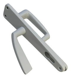 Cerradura De Manilla Para Puerta Fija/movil Blanco Exxel