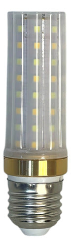 Bombillo Led Tubular 9w E27 85-265v Tricolor Run