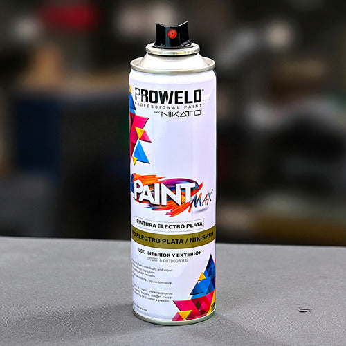 Pintura En Spray Electro Plata 250ml Proweld