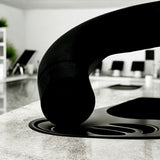 Griferia De Fregadero Cuello Alto Negro Mate Orus