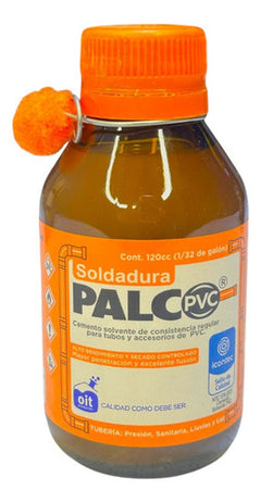 Pega De Soldar PVC 1/32 De Galon (120cc) Palco
