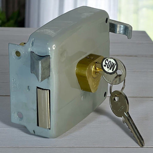 Cerradura Cilindro Fijo Derecha Clasica Visalock CISA