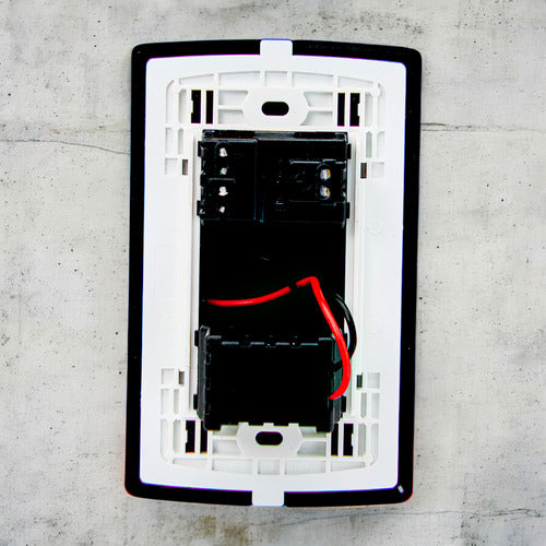 Toma Con Doble Puerto Usb Negro Mate 15amp Orus