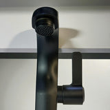 Llave Griferia De Lavamanos Negro Mate Orus