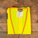 Chaleco Reflectivo De Seguridad Amarillo Talla Xl Ingco