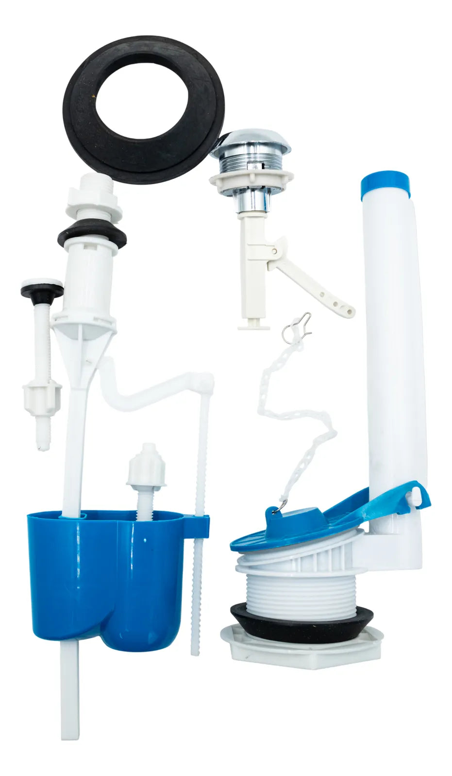 Kit De Herraje Para Tanque Poceta Boton 1/2''