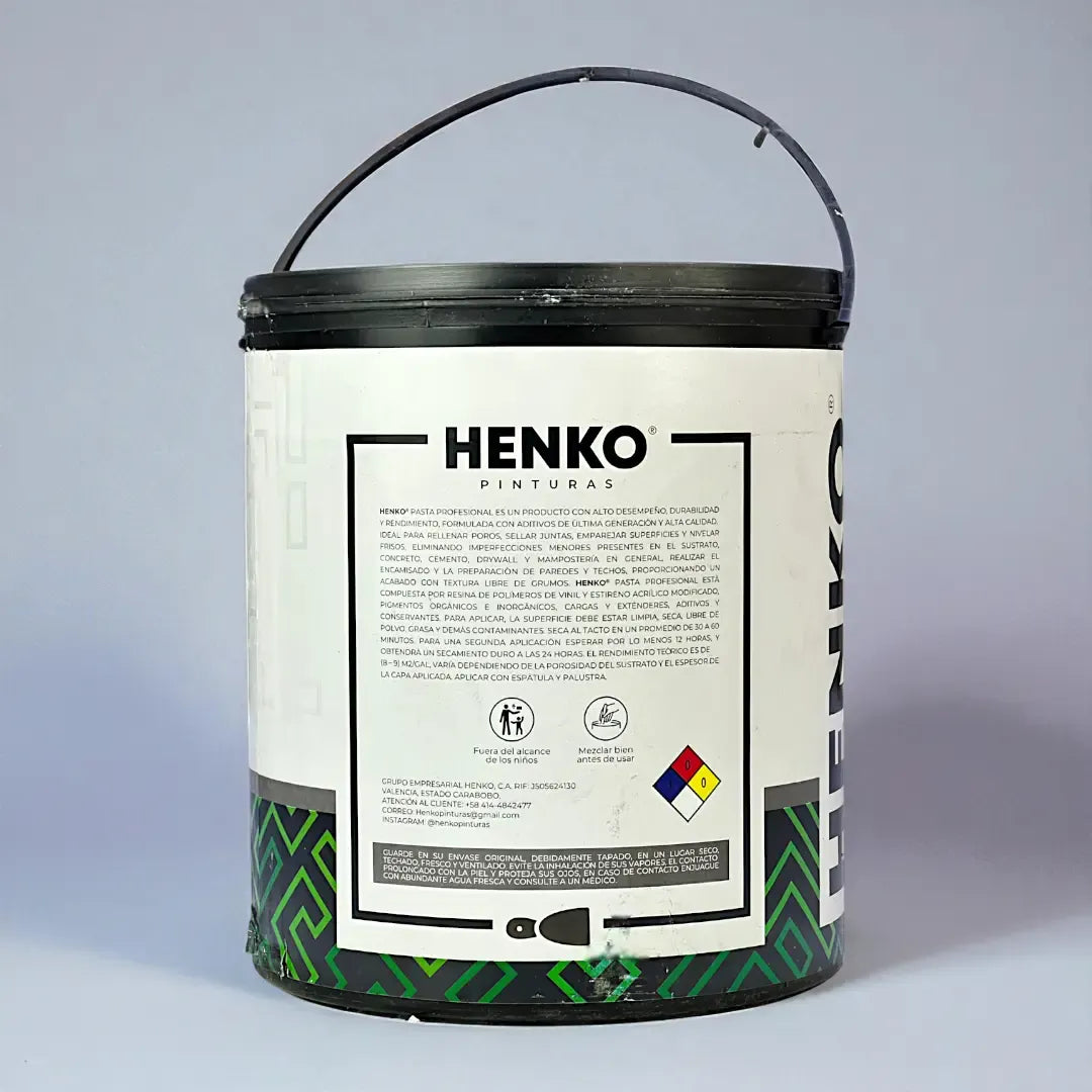 Pasta Masilla Profesional Henko 1 Galon