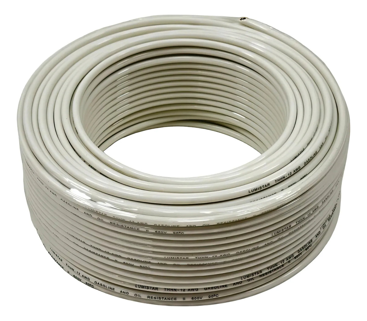 Cable Thhn 12awg Lumistar Rollo 100 Metros