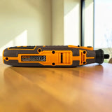 Fresadora Tipo Dremel 8v Con 67 Accesorios Ingco