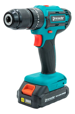 Taladro Percutor Inalambrico 24v Con Maleta Victeche