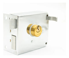 Cerradura Cilindro Fijo Cromado Security