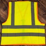 Chaleco Reflectivo De Seguridad Amarillo Talla Xl Ingco