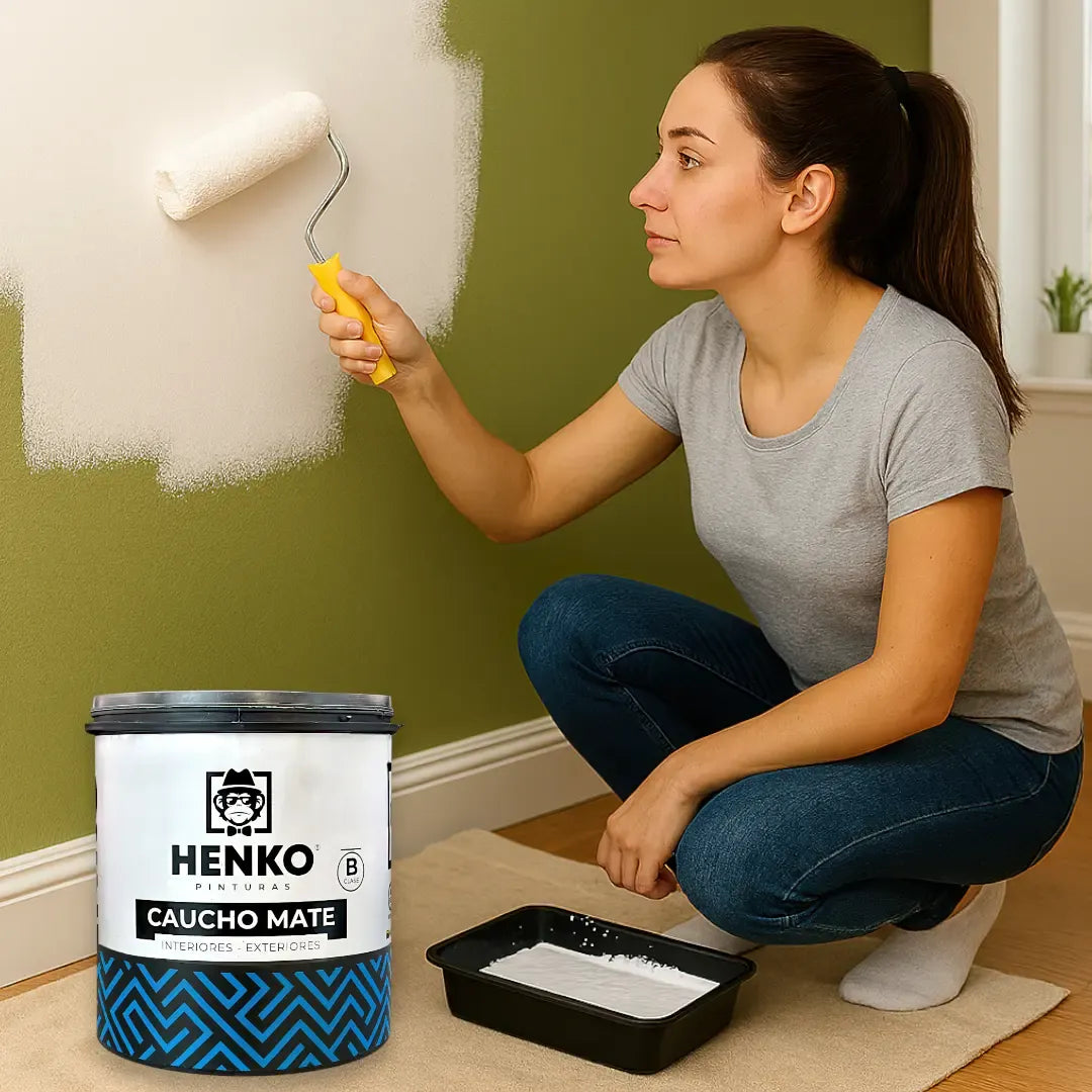 Pintura Caucho Galon Clase B Henko