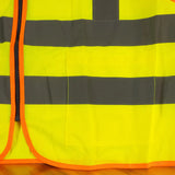 Chaleco Reflectivo De Seguridad Amarillo Talla Xl Ingco