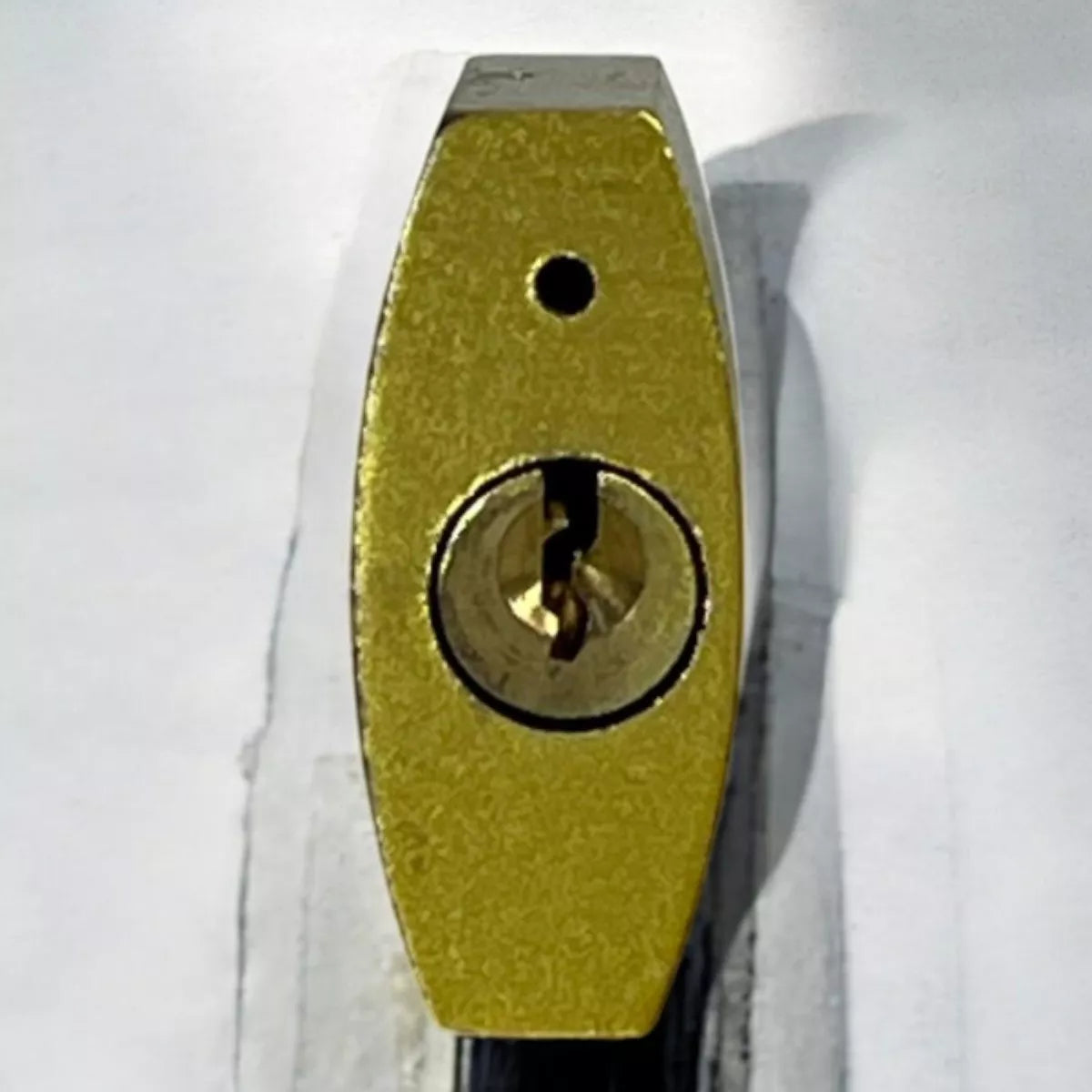 Cerradura De Pomo Baño Bronce Antiguo Run