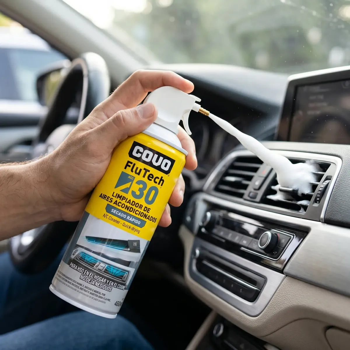Limpiador Para Aires Acondicionados 450ml Covo