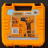 Set Taladro Inalámbrico Con Mecha Y 2 Baterías 12v Ingco