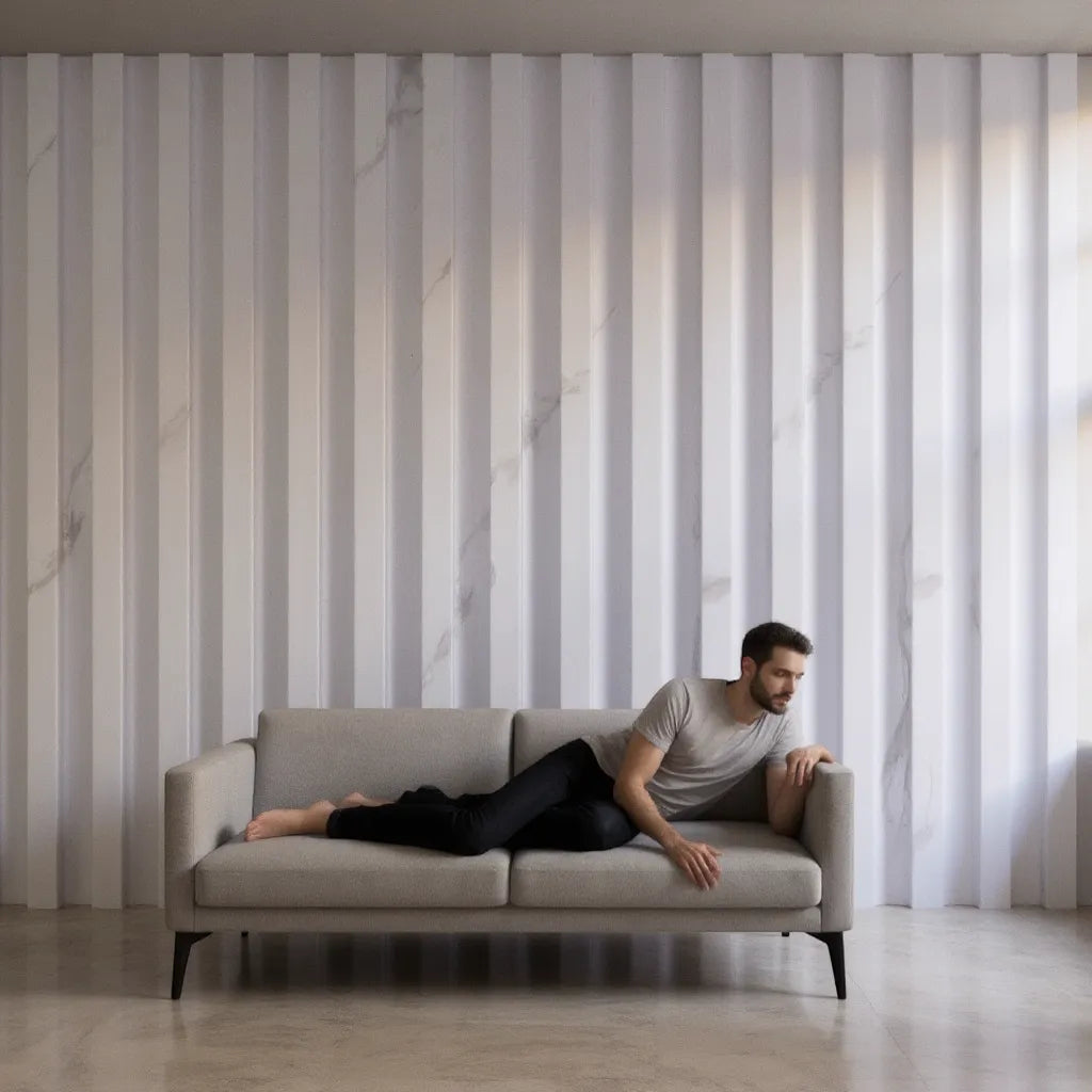 Wall Panel Acanalado Pvc 16cm X 2.9m Wpc