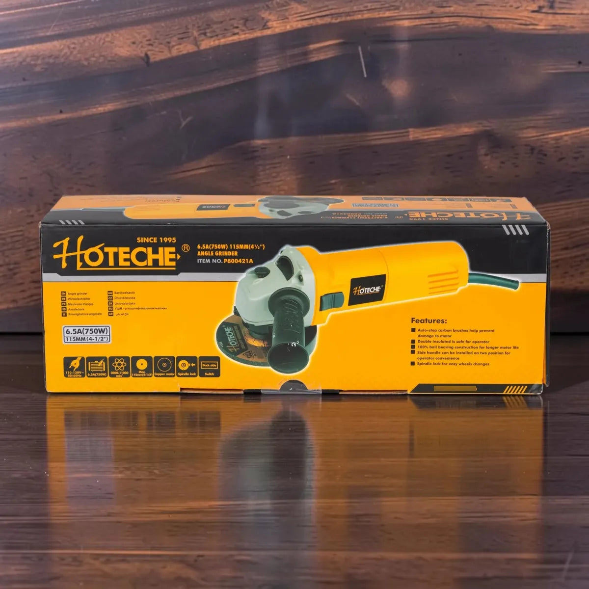 Esmeril Angular De 4-1/2 115mm 750w Ingco