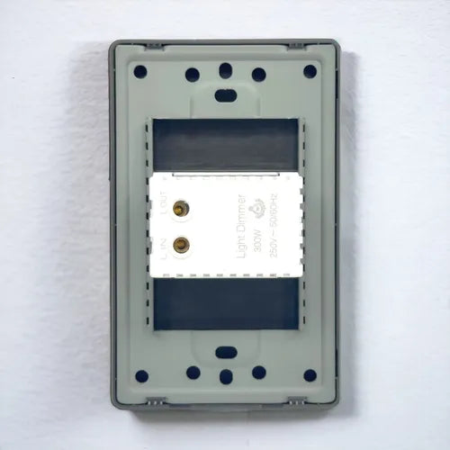 Dimmer Sencillo Elite Plata Lumistar