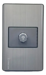 Dimmer Sencillo Elite Plata Lumistar