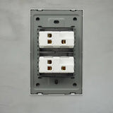 Interruptor Doble Elite Negro 3 Way Lumistar - GASKA