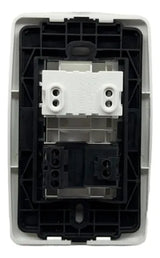 Toma Con Puerto Usb Moderna Blanco Lumistar - GASKA