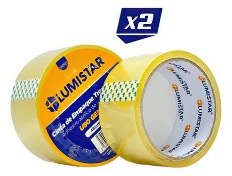 Cinta Embalaje Transparente 30mts Lumistar - GASKA