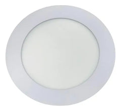 Panel Led Redondo Plano Lumistar 9w Para Empotrar
