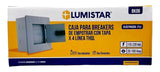 Tablero de embutir 4 lineas c/tapa THQL 20-100AMP Lumistar