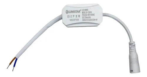 Panel Led Redondo Plano Lumistar 9w Para Empotrar