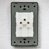 Toma Doble Elite Plata 127-250V 15AMP 250V Lumistar