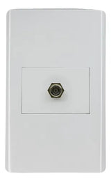 Toma Coaxial Para Empotrar Elite Blanco Lumistar - GASKA