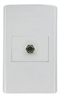 Toma Coaxial Para Empotrar Elite Blanco Lumistar - GASKA