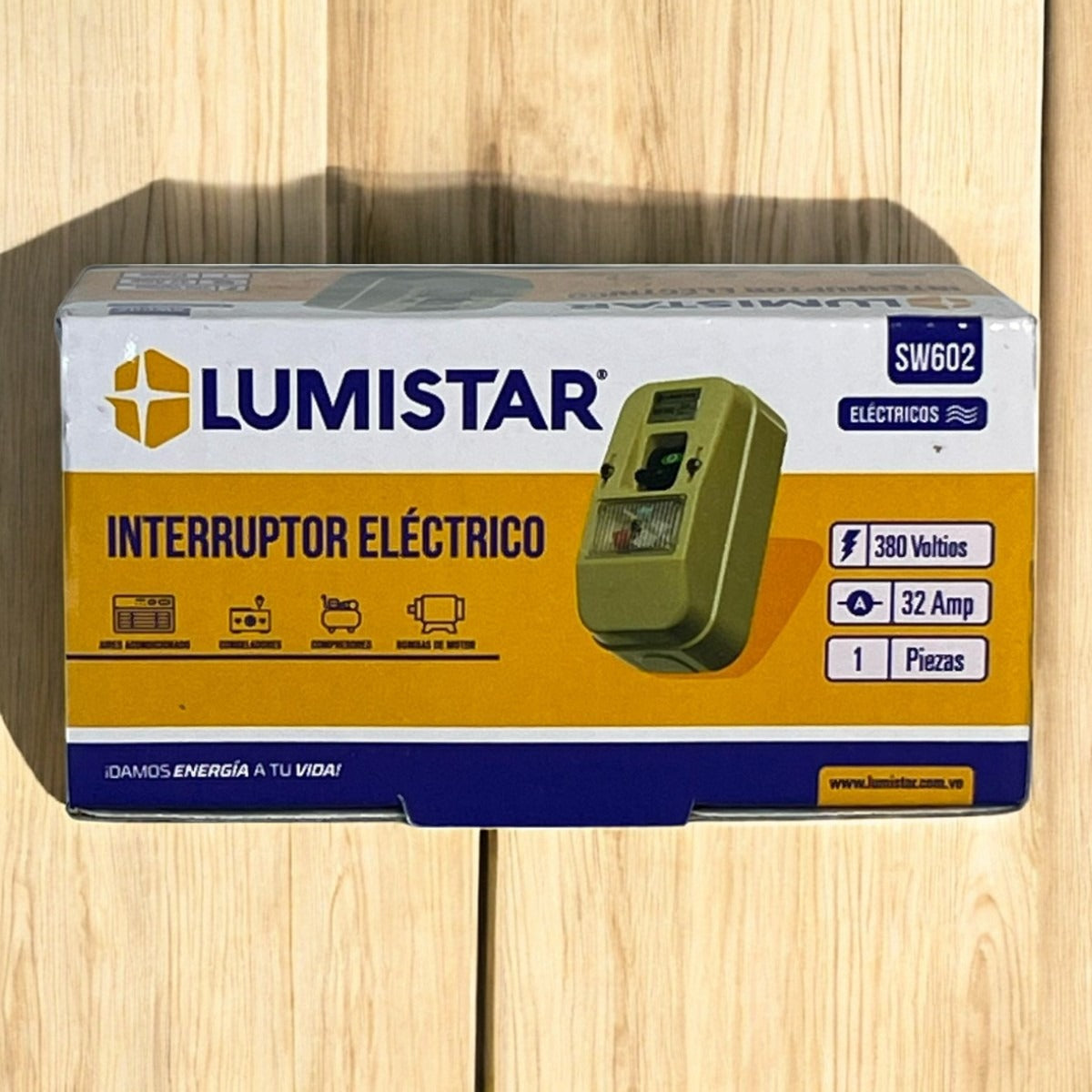 Interruptor Bipolar T/Ticino 32AMP (380V) Lumistar
