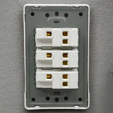 Interruptor Triple Elite 3 Way Blanco Lumistar - GASKA