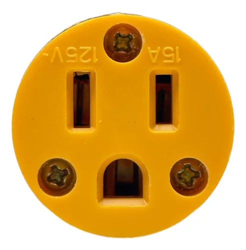 Toma Aerea Con Tierra Metal/abs 15amp 110-130v Lumistar - GASKA
