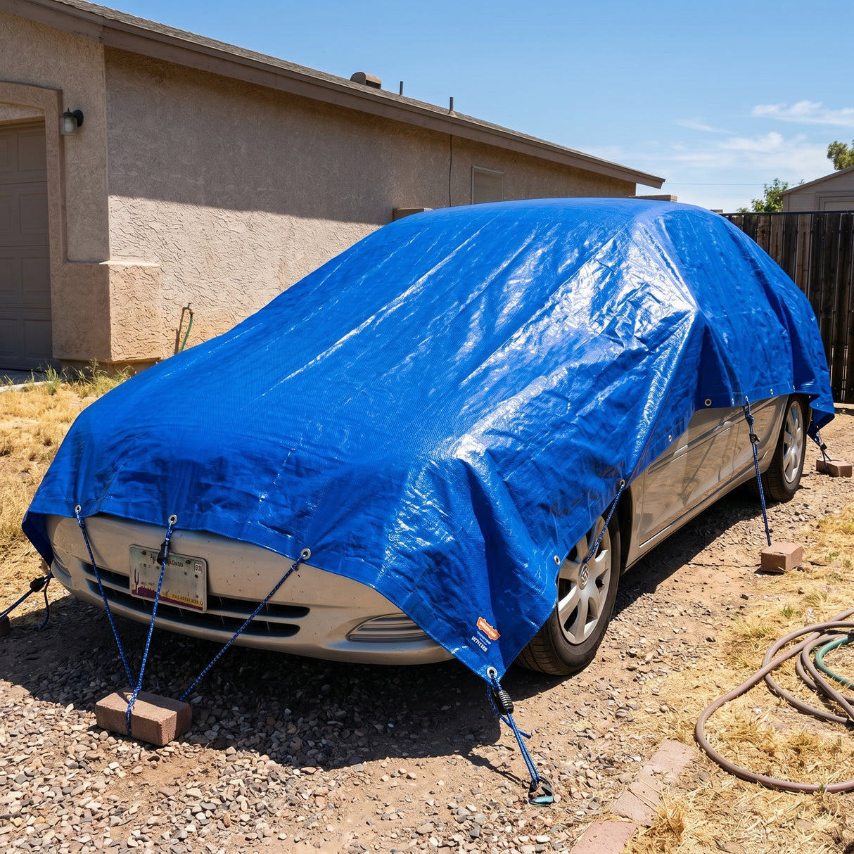 Lona Plástica Encerado Impermeable 3x4m Wadfow