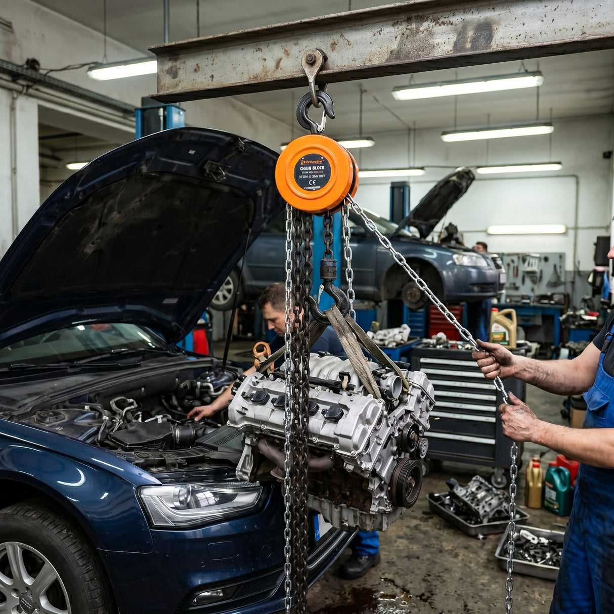 Señorita De Doble Cadena 2 Tonelada 3 Metros Victeche